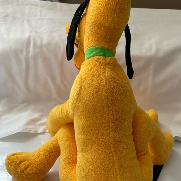 Disney Mickey Mouse Dog Pluto Plush 13” Stuffed Animal Toy - Picture 4 of 8